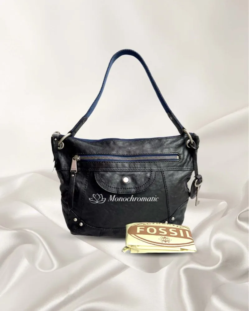 Authentic Original Fossil Long Live Vintage Hobo Bag photo 1