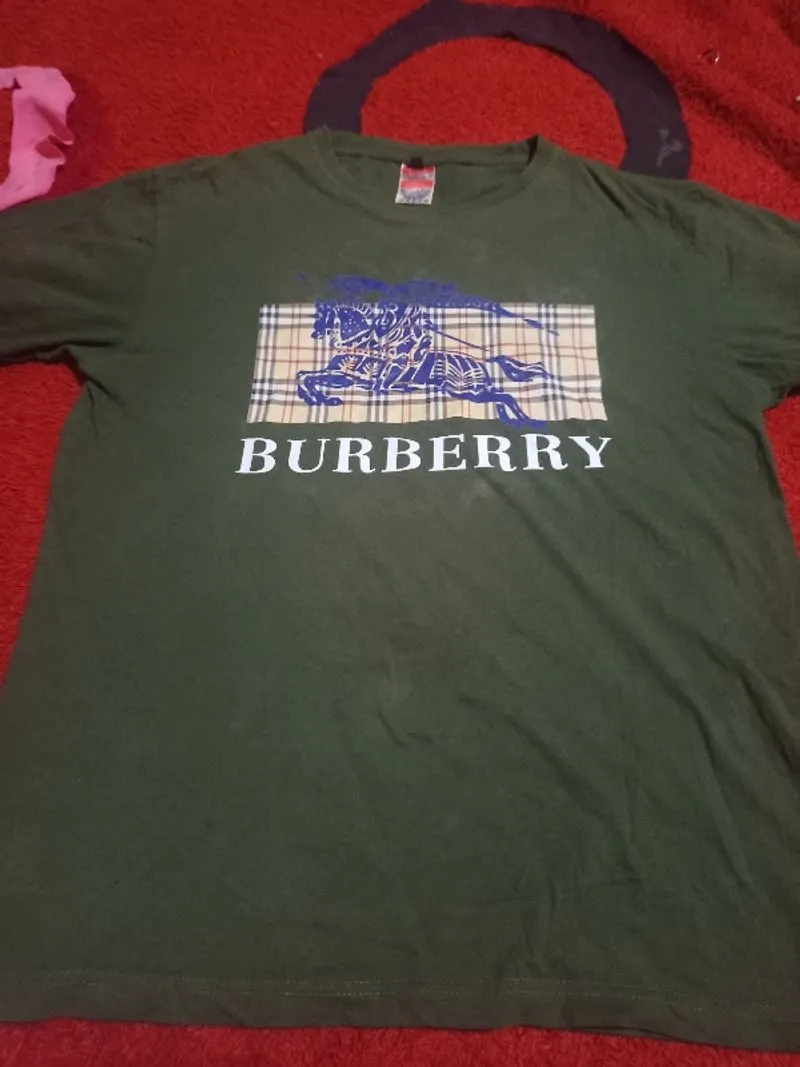 Kaos Burberry original 100%cotton combed photo 1