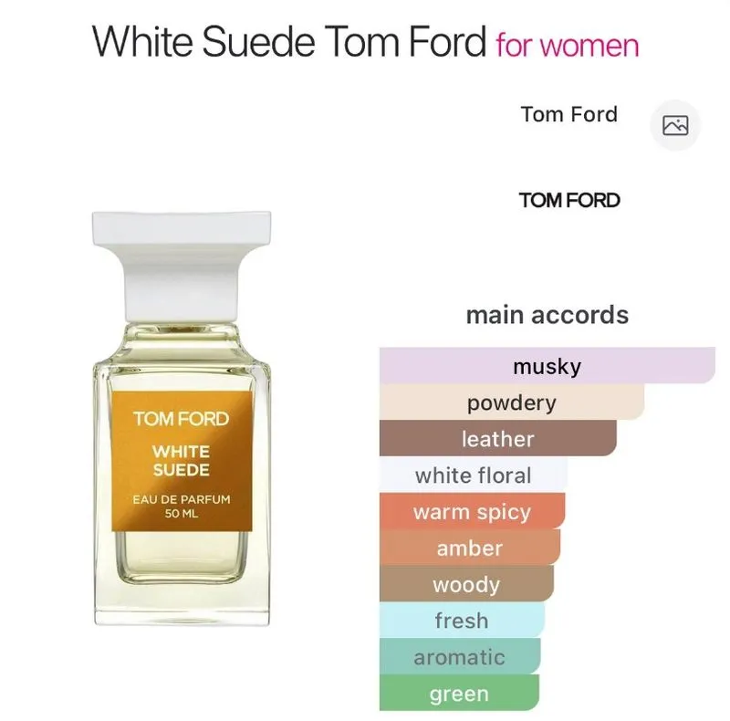 WHITE SUEDE TOMFORD photo 1
