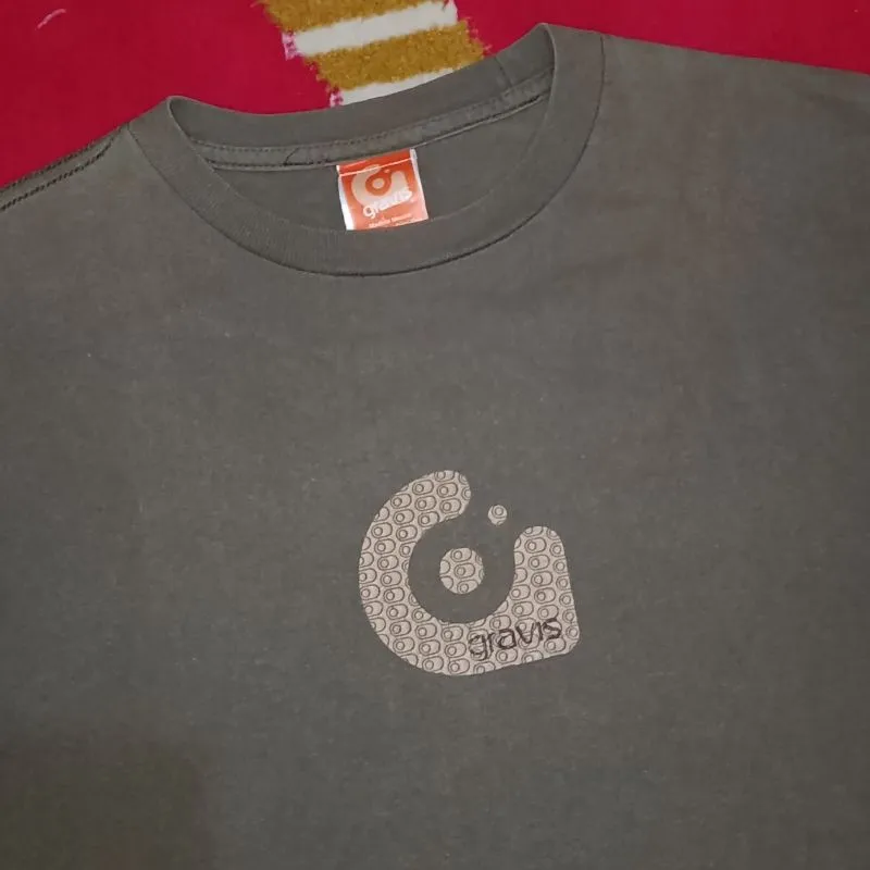Vintage Gravis Skateboard Kaos T Shirt Streetwear Clothing photo 1