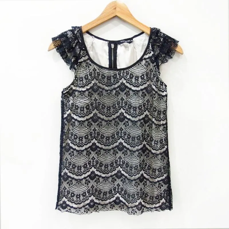 CD615 SIZE S BLACK LACE BAJU PREMIUM BRANDED photo 1