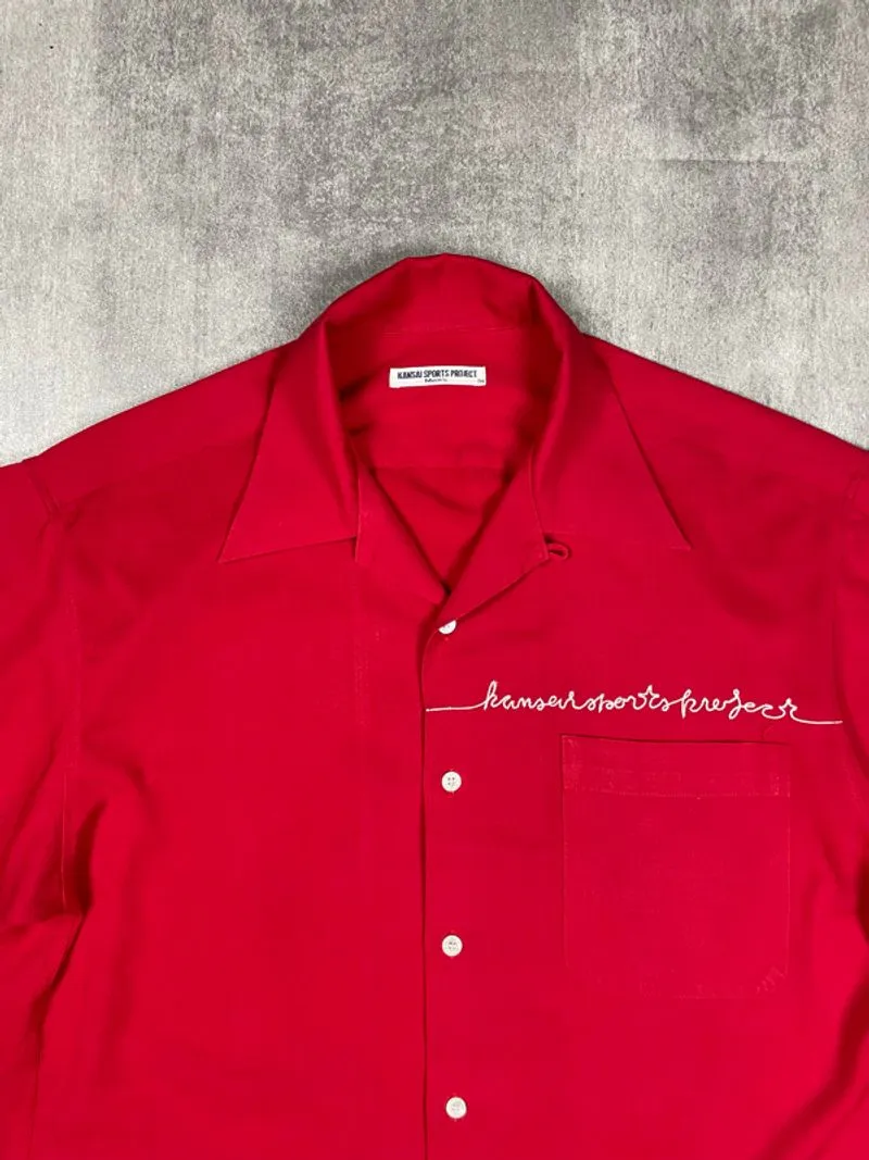 KANSAI YAMAMOTO KANSAI SPORT PROJECT CAMP COLLAR SHIRT photo 1