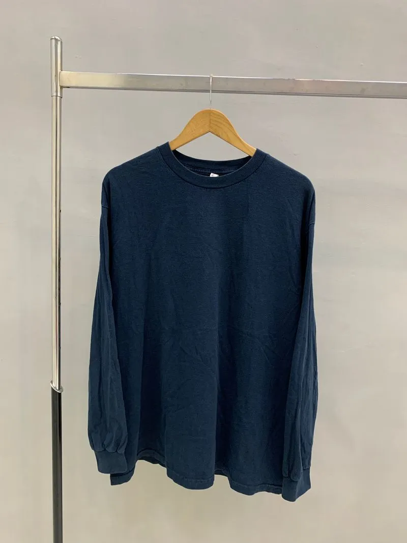 Alstyle Vintage Streetwear T-shirt Pria navy photo 1