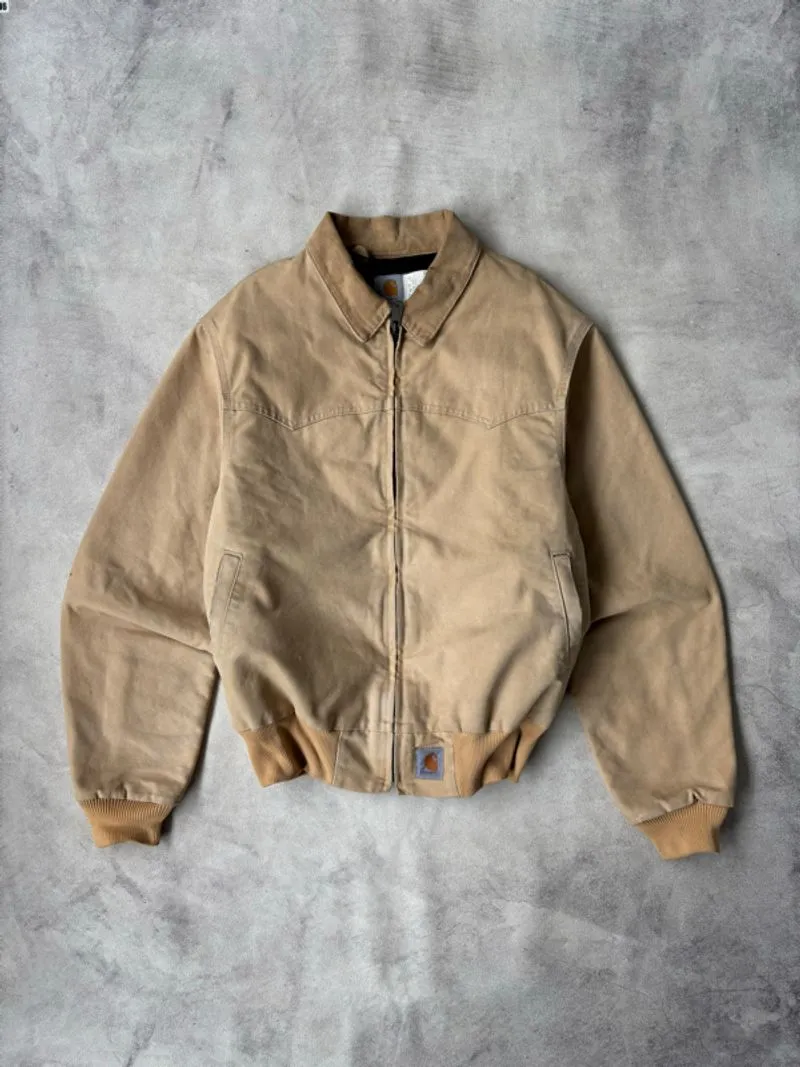 vintage carhartt 90's J14 santa fe size L photo 1