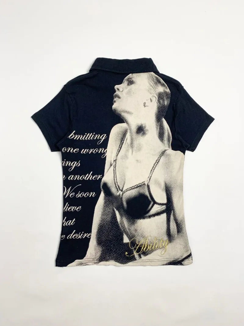 Y2k Sucure Pomme Half Bottom Shirt Graphic photo 1