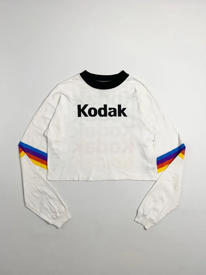 Y2k Kodak Longsleeve Crop Boxy fit 2008 photo 1