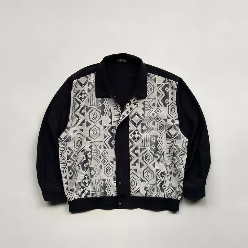 Work motif jaket photo 1