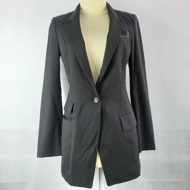 Ninesix NY - Blazer Plain Black photo 1