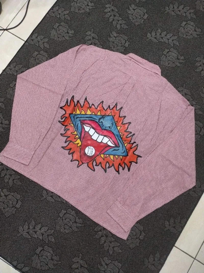 Kemeja boxy custom lengan panjang  photo 1