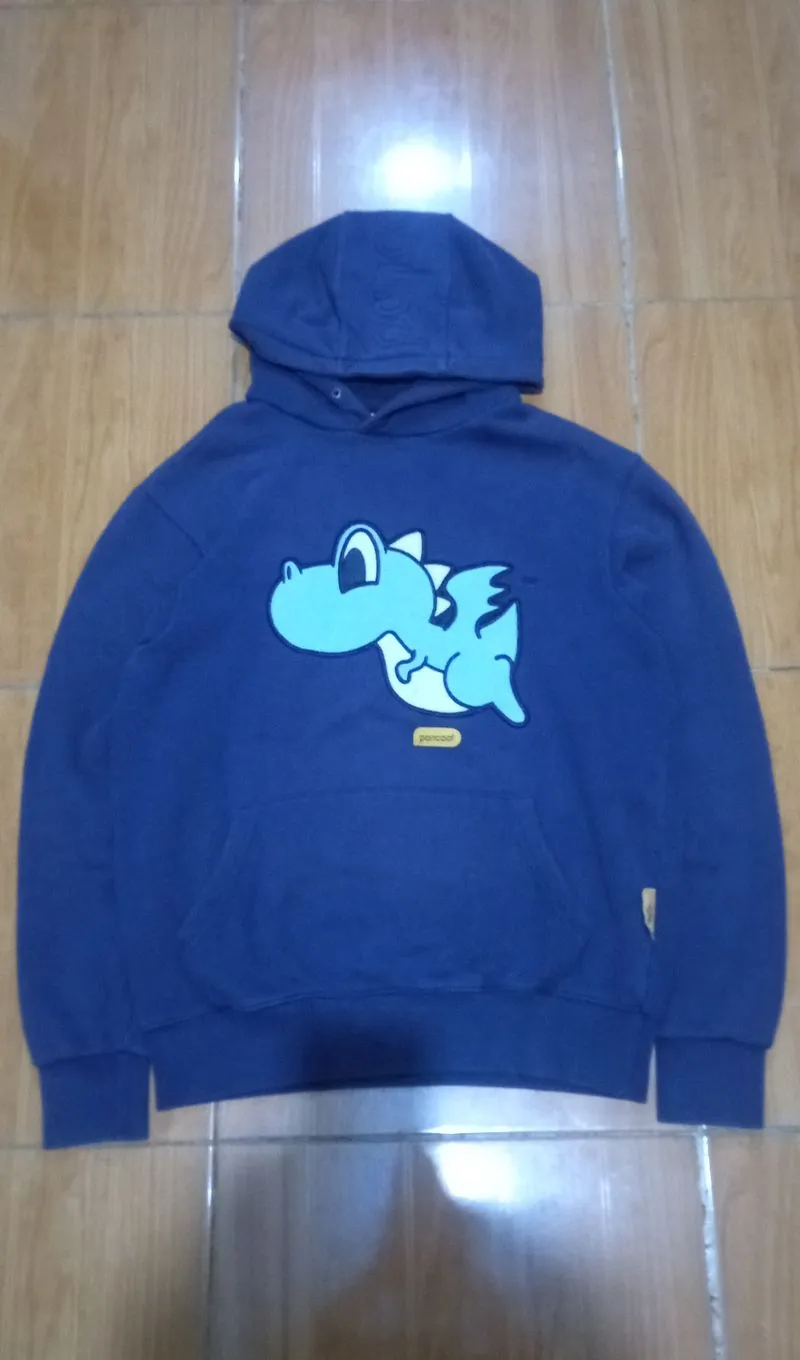 Pancoat Luxury Casual Hoody Pria blue photo 1