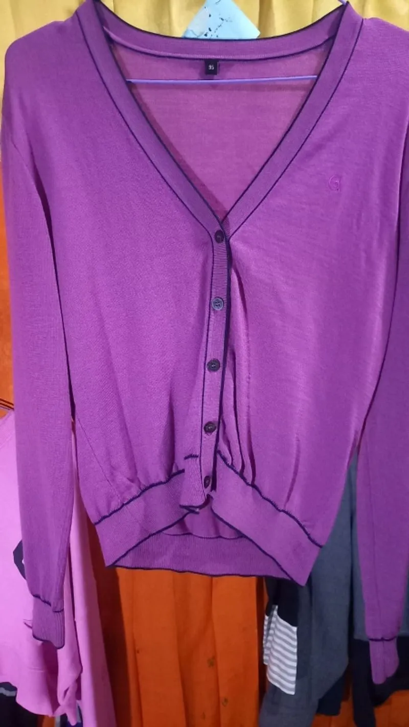 Cardigan rajut tebal lembut photo 1