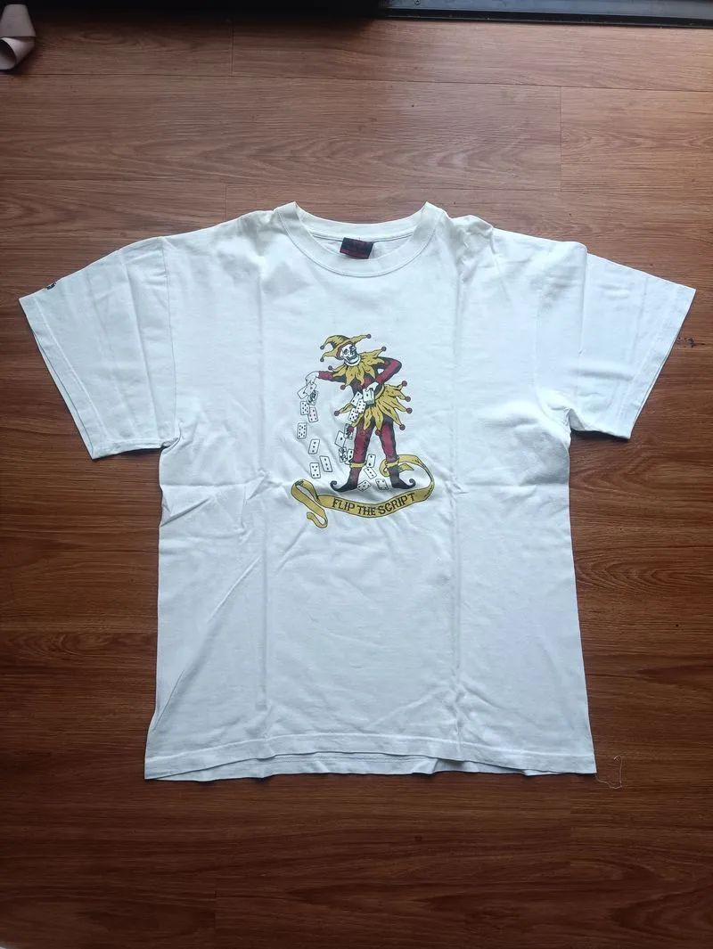 Vintage Streetwear T-shirt Pria white photo 1