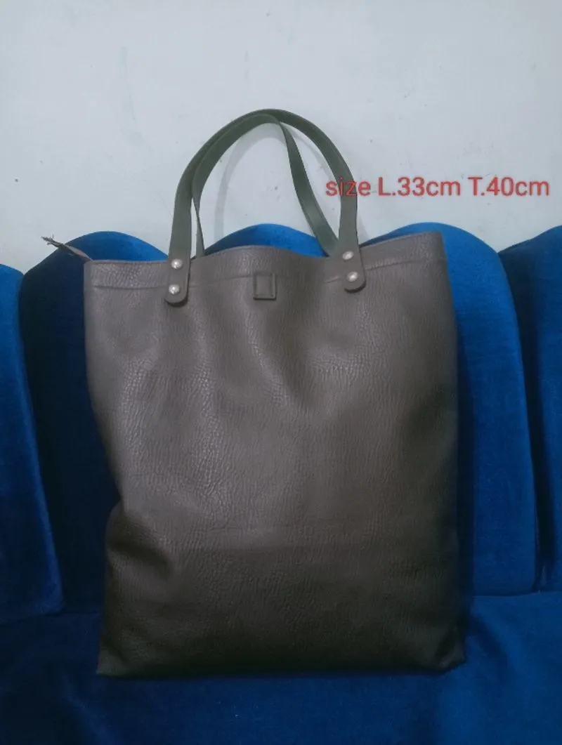 Totebag/tas bahu/Tote minggat wanita kulit photo 1