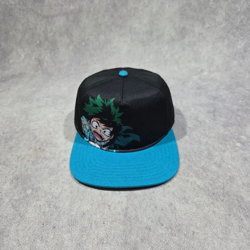 TOPI ANIME IZUKU MIDORIYA SNAPBACK HATS MY HERO ACADEMIA photo 1