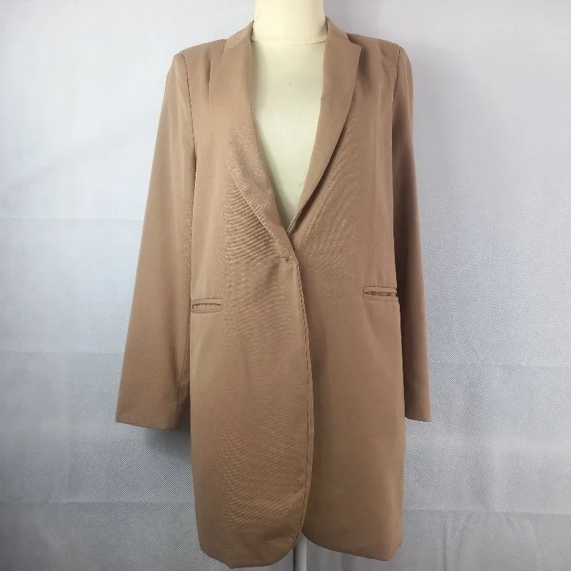 Coco - Blazer Plain Light Brown photo 1