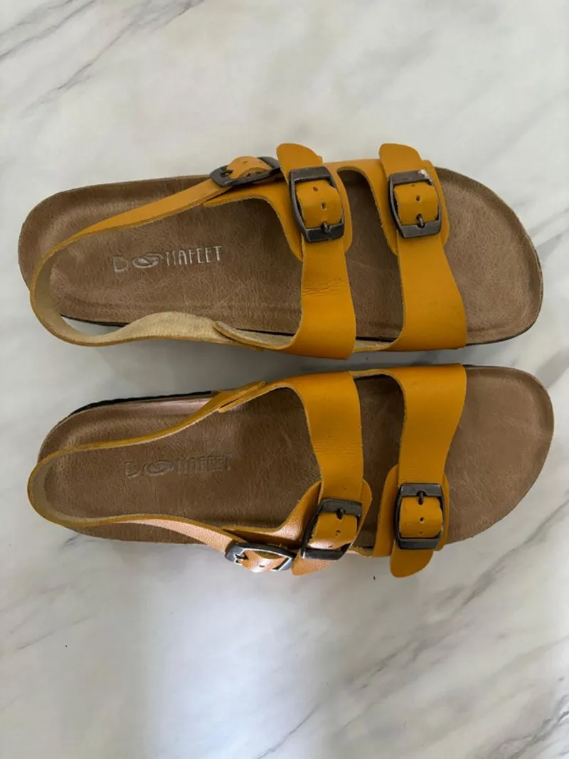 Bonafeet cork double buckle sandals photo 1