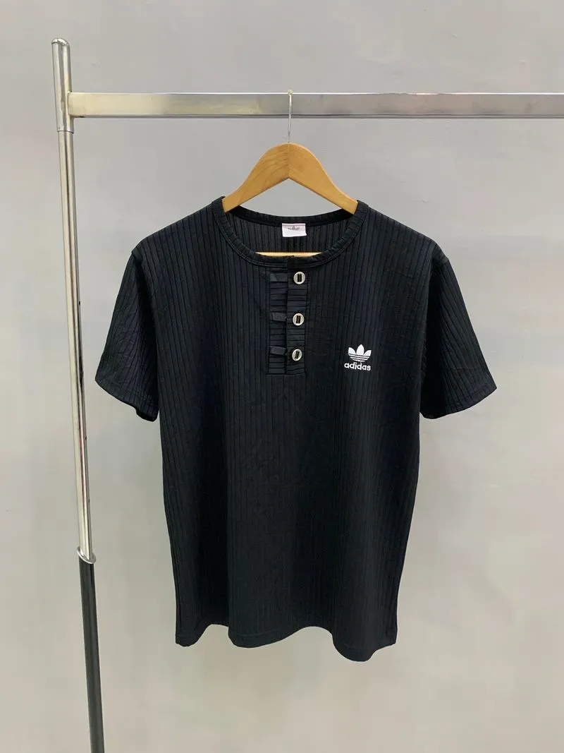 Adidas Y2K Sportswear T-shirt Pria black photo 1