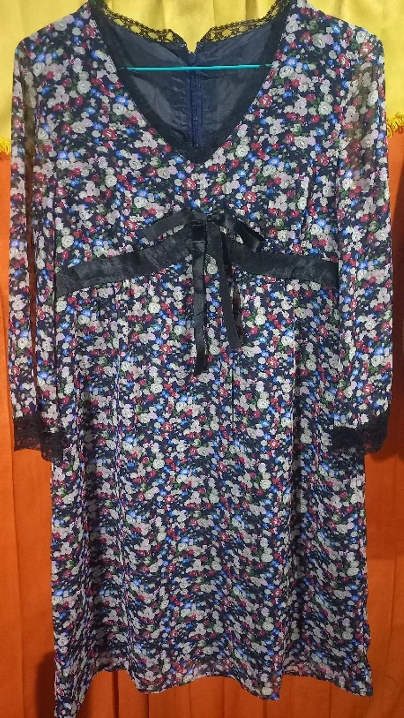 Dress shifon adem photo 1