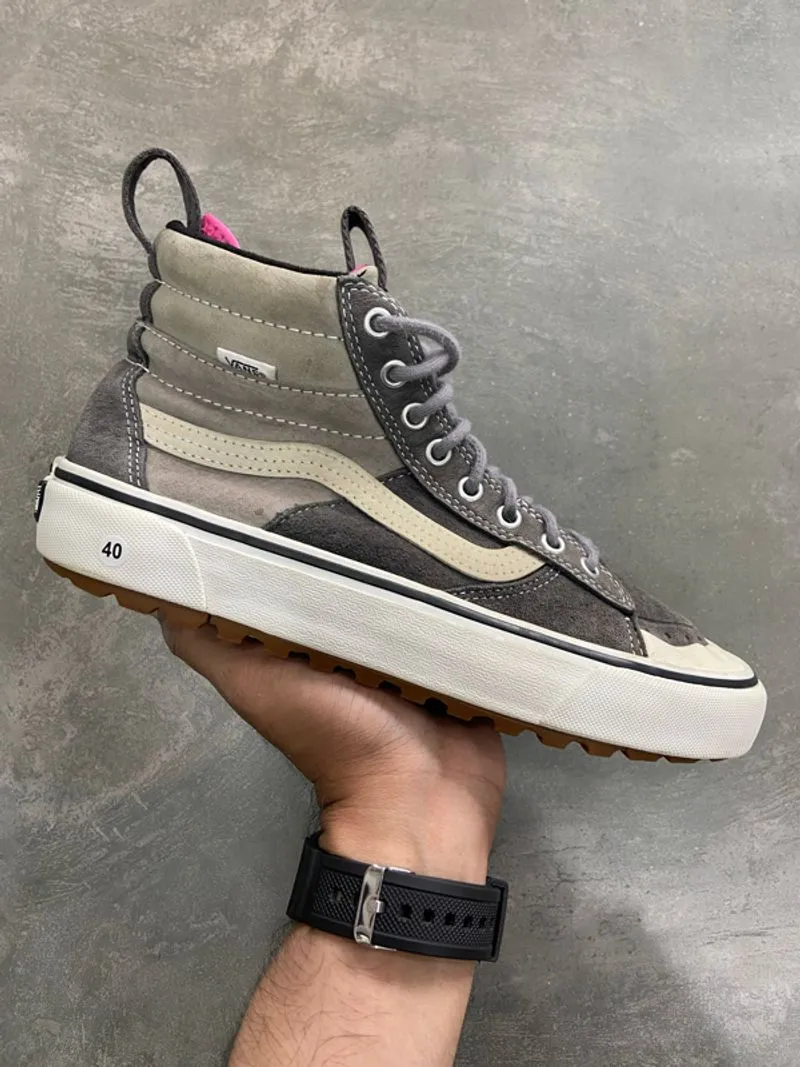 Rare Vans SK8-HI Mte 2.0 Dx Gray/True White photo 1