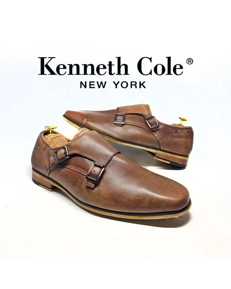 KENNETH & COLE Reaction Double Monkstrap Size 44 Sepatu Form photo 1