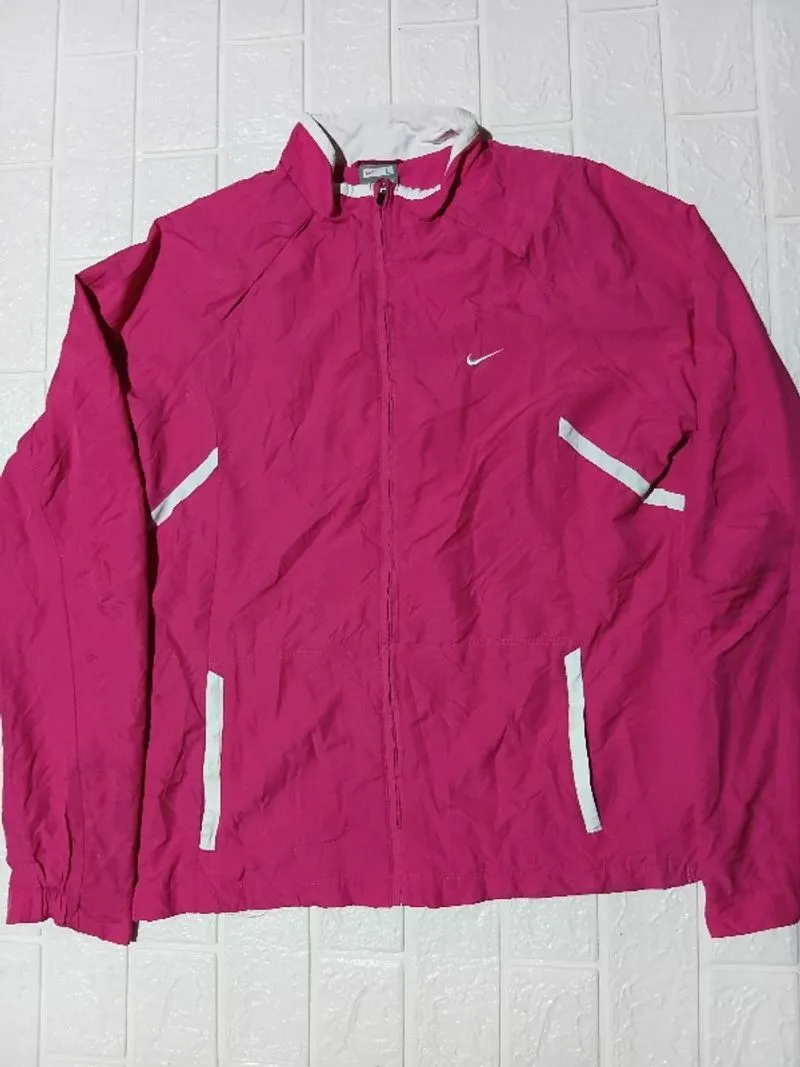 Nike windbreakers pink photo 1