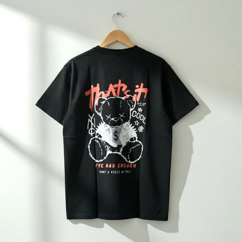 Korean Design Graphic Printed Motifs Tee photo 1