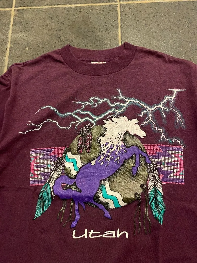 Vintage Utah 90s lightning native  photo 1