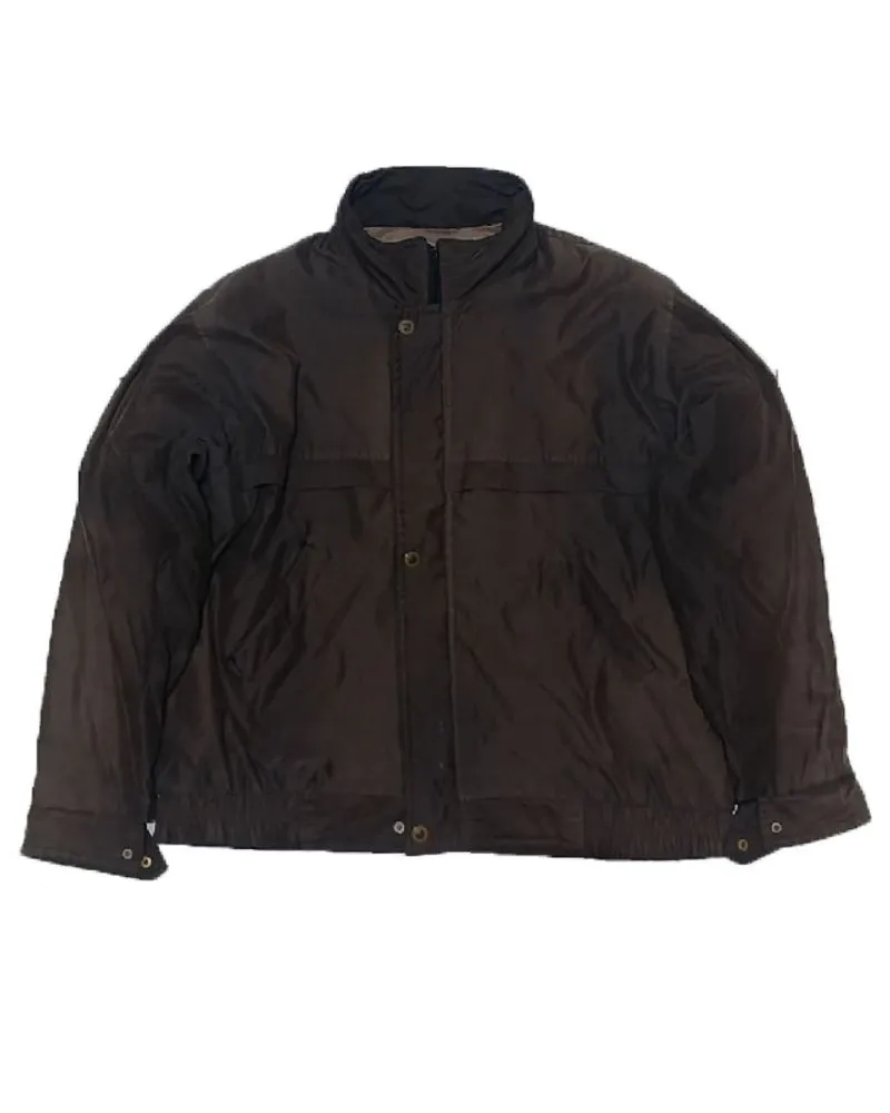 Windbreaker Vtg Brown Jacket photo 1