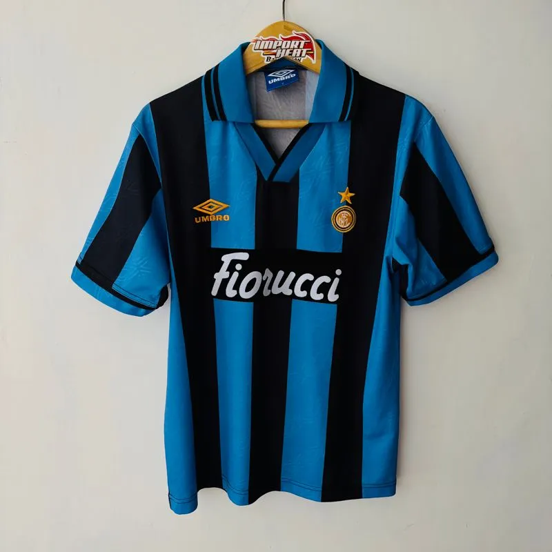 Original Umbro Template Inter Milan 1994/1995 Home Bergkamp  photo 1