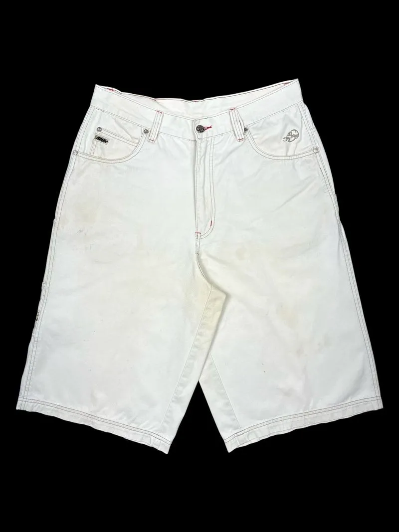 JNCO Streetwear Y2K Short Pria white photo 1