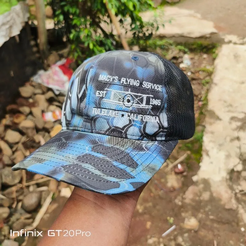 TOPI TRUCKER AOP REAL TREE RICHARDSON 112 ORIGINAL photo 1