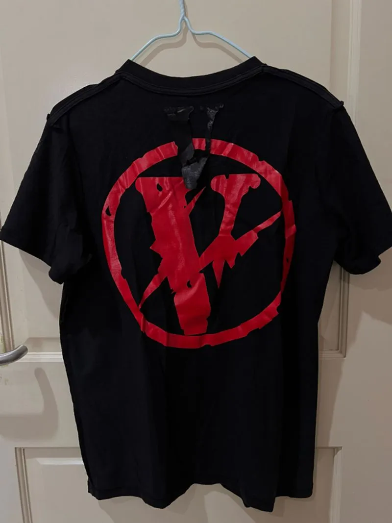 Vlone X Fragment Reversible Tee 100% Authentic photo 1