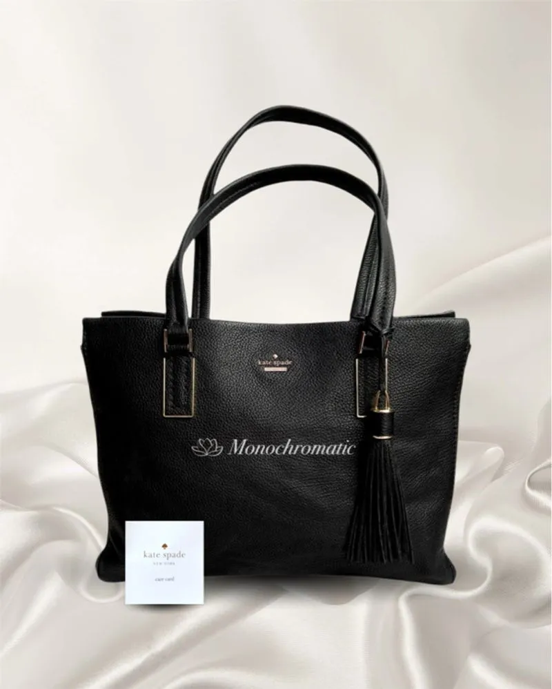 Authentic Original Kate Spade KS Naomi Pebble Leather Tote B photo 1