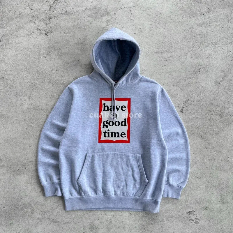 HAVE A GOOD TIME (HAGT) Red Frame Hoodie photo 1