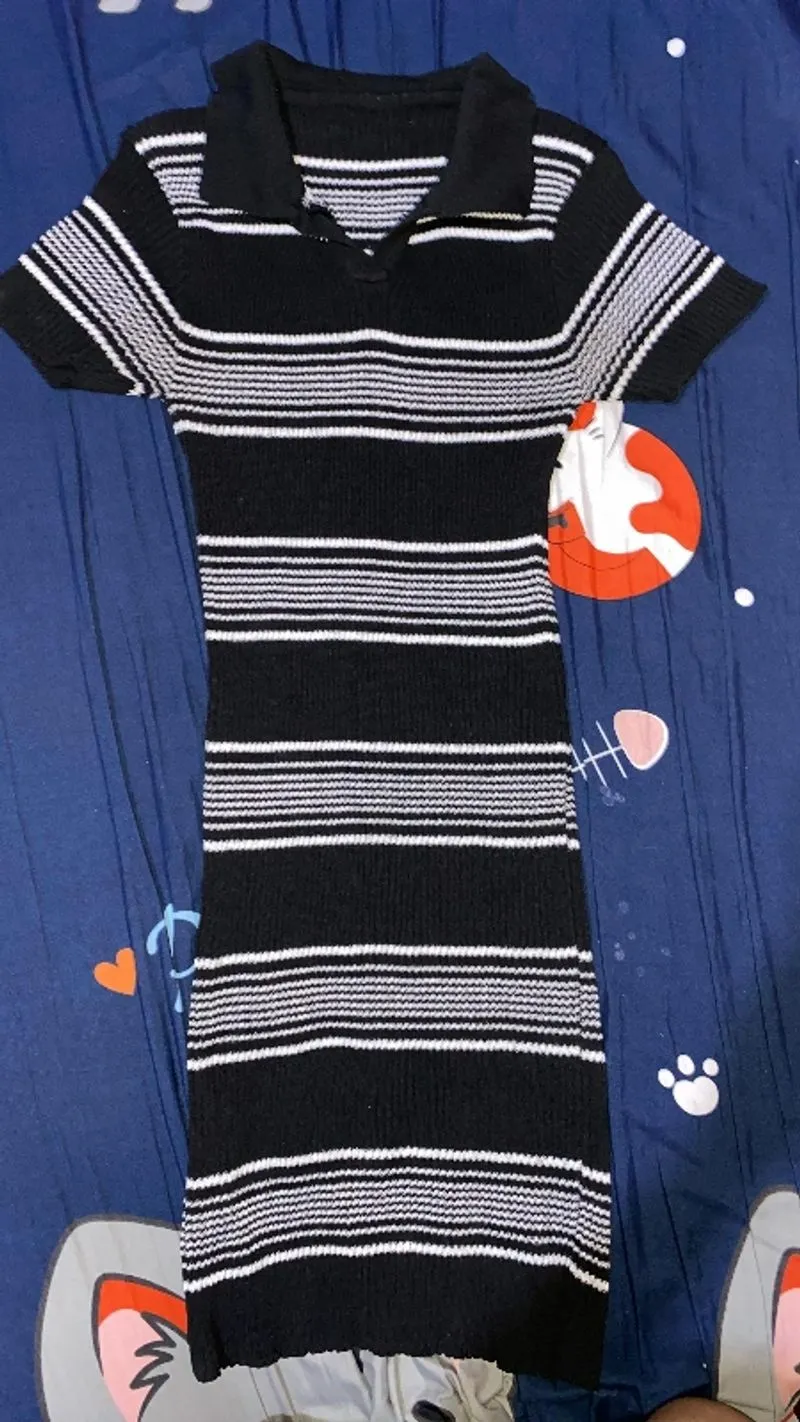 Dress garis  photo 1