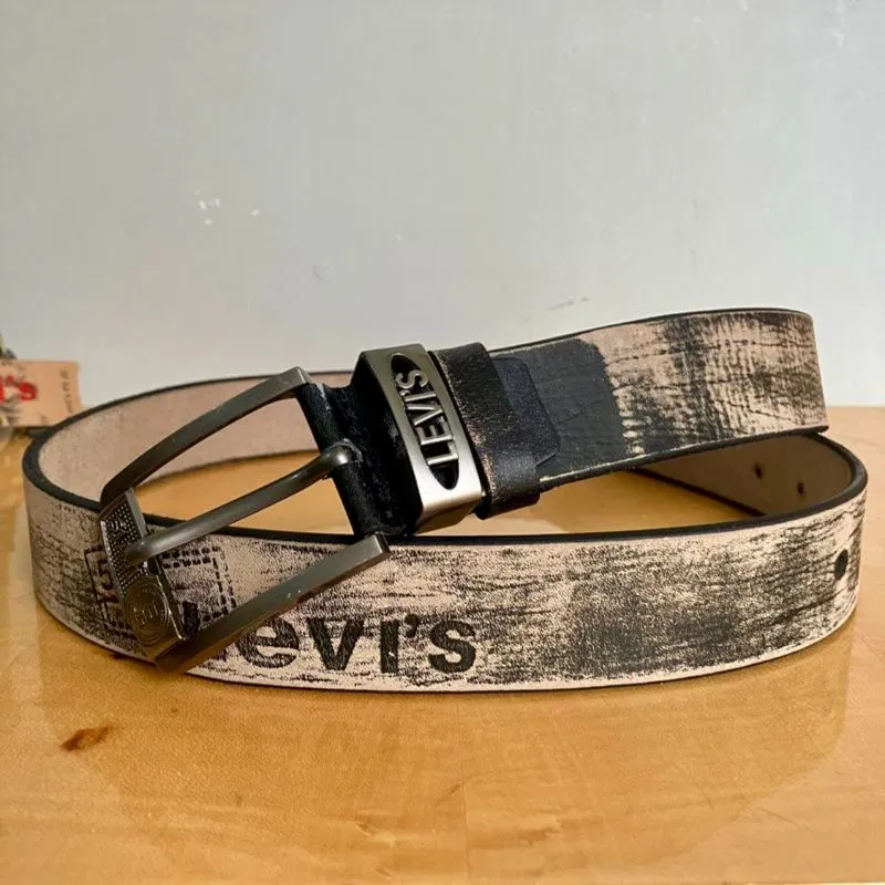 Sabuk / Belt Levis Vintage [ Kulit Asli ] photo 1