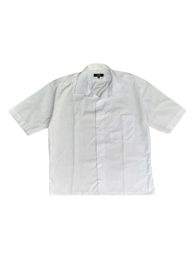 Cole White Boxy Shirt  photo 1