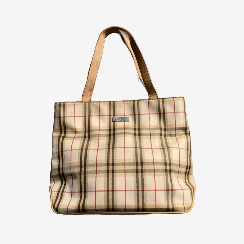 Burberry Casual Tote bag Wanita cream photo 1