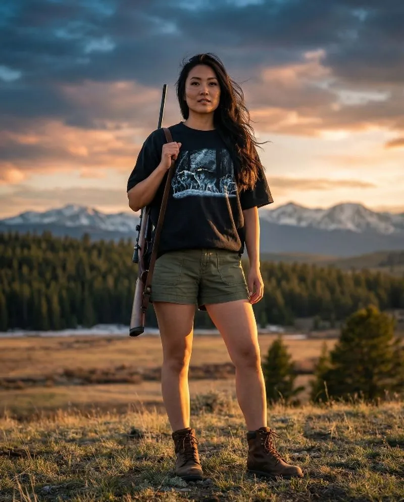 Lost Creek Outfitters "Wolves" Hunting Graphic Tee photo 1