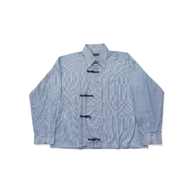 Savoia Reworked Cheongsam Chinese Boxy Shirt – Long Sleeve P photo 1