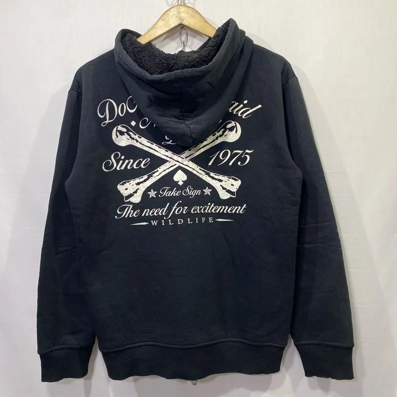 Wild Life Sherpa Zip Hoodie Size L photo 1