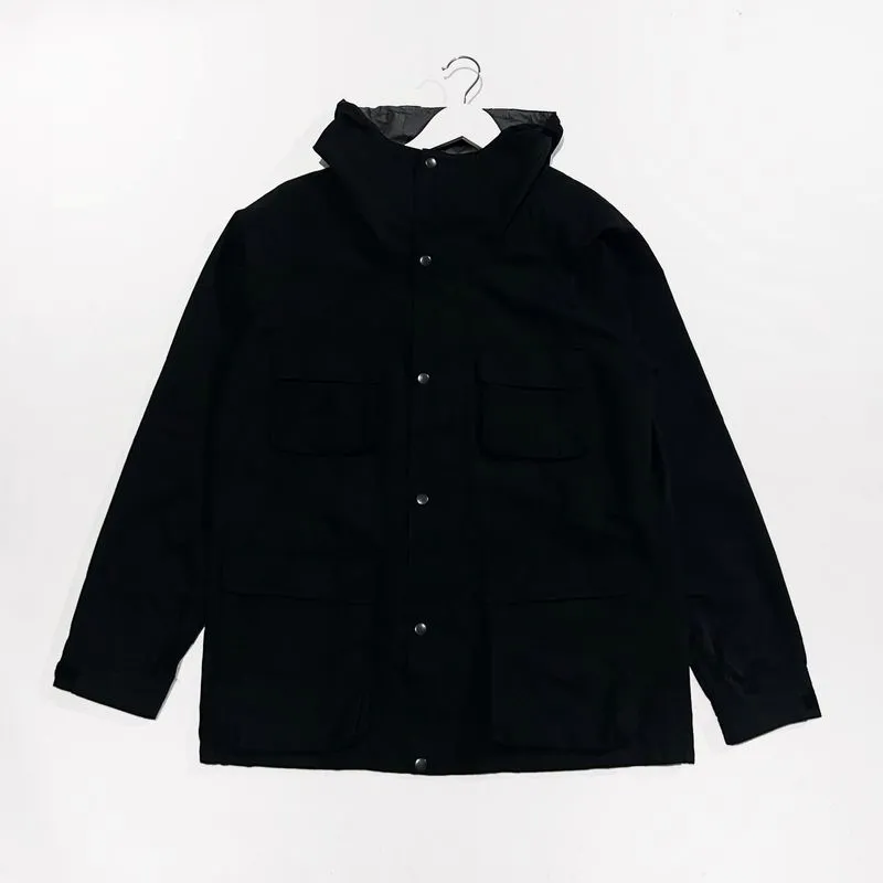 Gorpcore Casual Parka Pria black photo 1