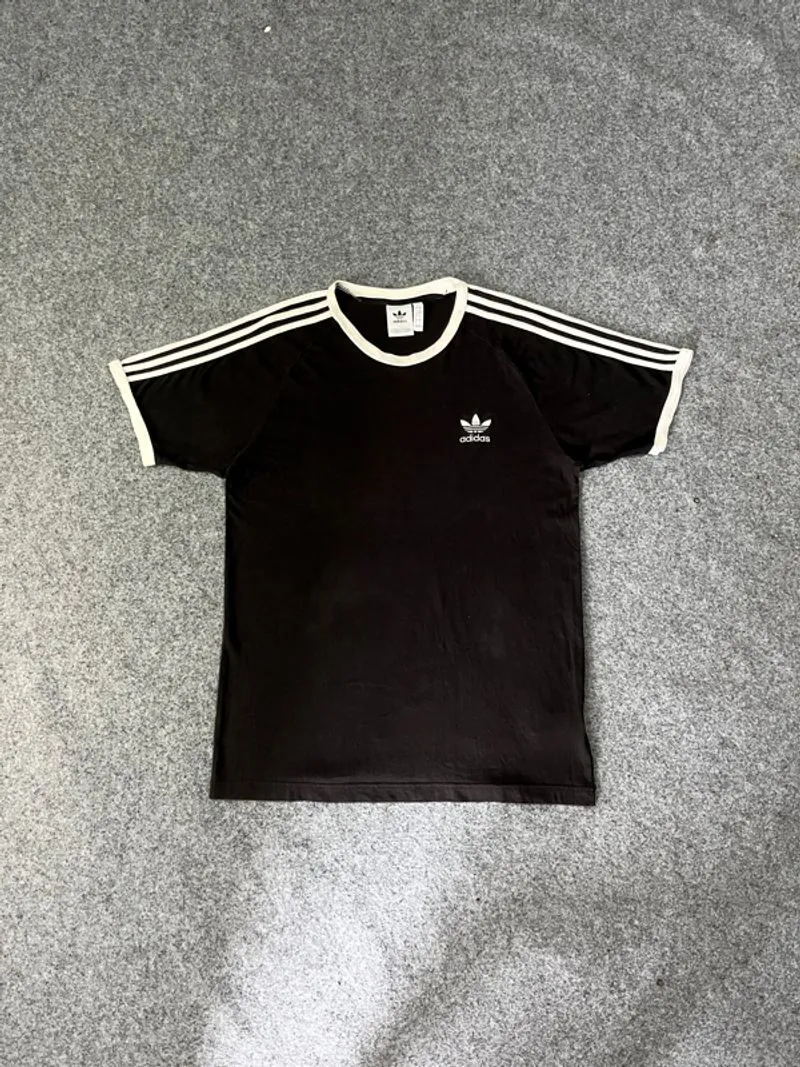 ADIDAS TREFOIL BW RINGER TEE BORDIR photo 1