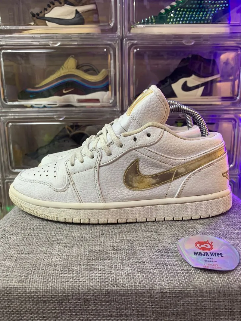 Streetwear Sportswear Sneakers Pria white photo 1