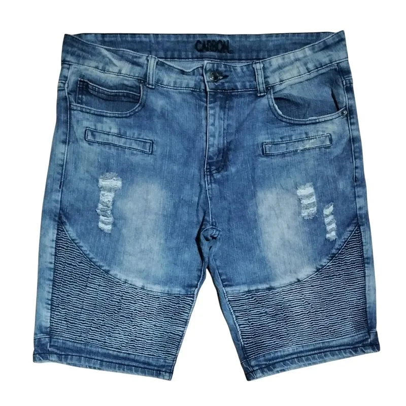 Shortpants Biker Denim CARBON Celana Pendek Moto Jeans  photo 1