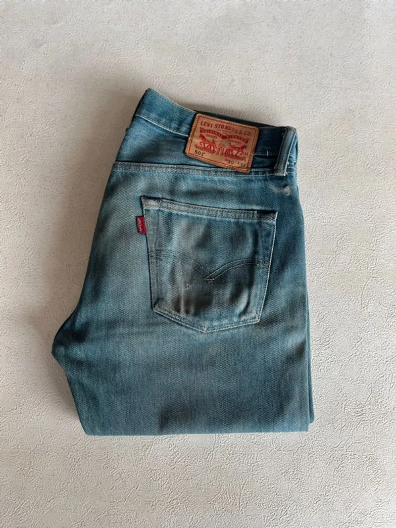 Vintage Levi’s 501 Red Tab Made In Mexico  photo 1