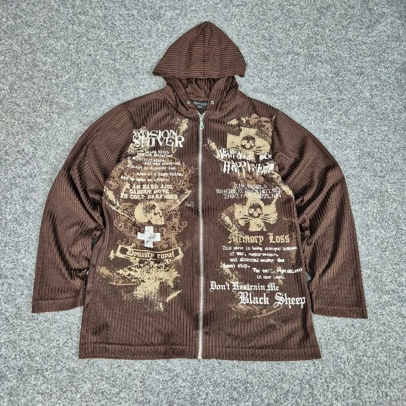 Beaumere gothic poem grunge nylon jacket photo 1