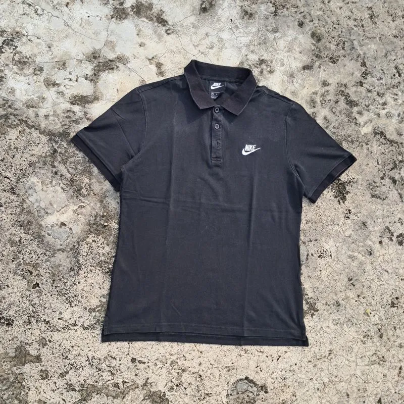 Nike Minimalist Polo shirt Pria black photo 1