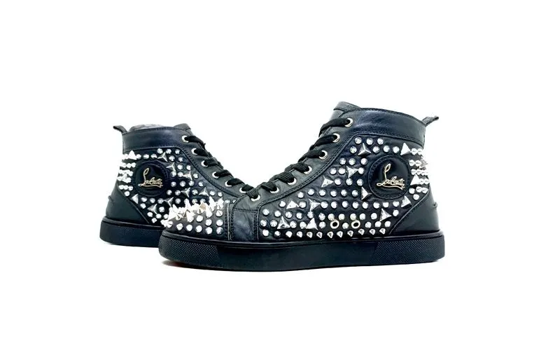 Christian Louboutin  Louis Night Spike high top sneakers photo 1