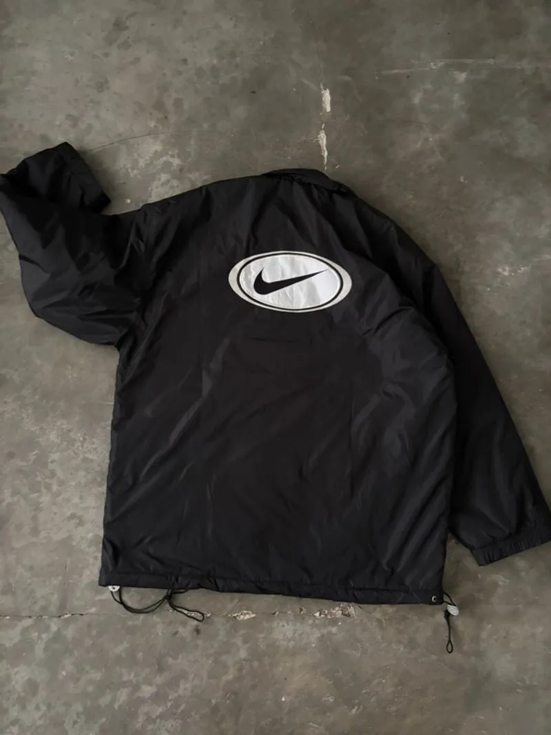 Windbreaker Jacket Nike Y2k Big Logo Oval 90’s photo 1